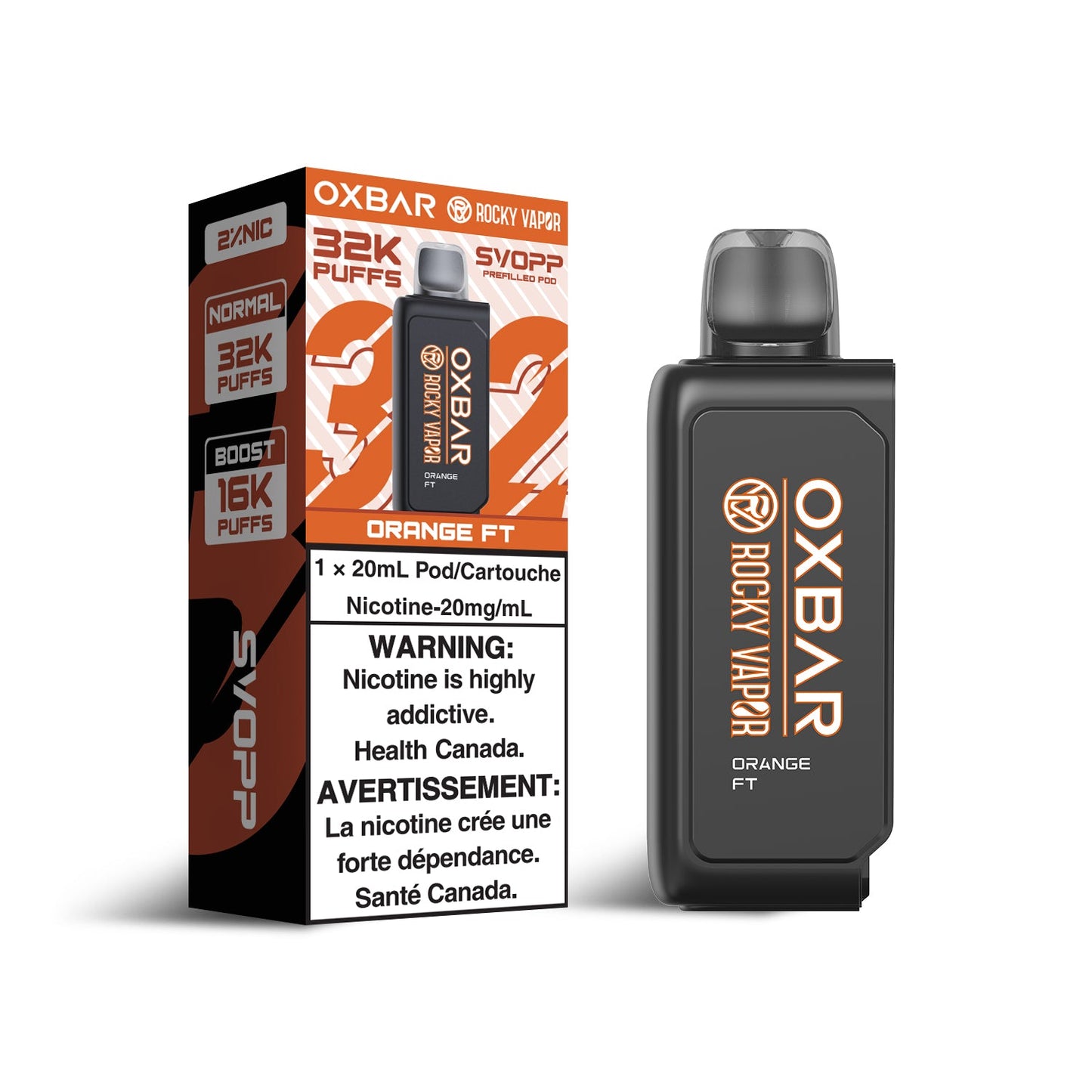 Oxbar SVOPP 32K - Orange FT (AB)