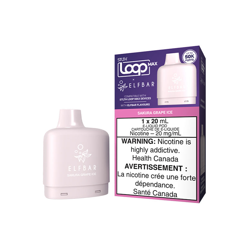 STLTH LOOP MAX x ELFBAR - Sakura Grape Ice