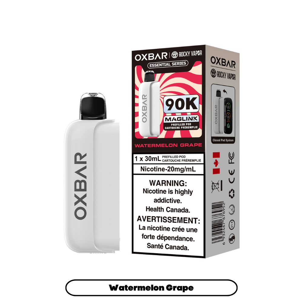 Rocky Vapor Oxbar Maglink Pod 90K - Watermelon Grape