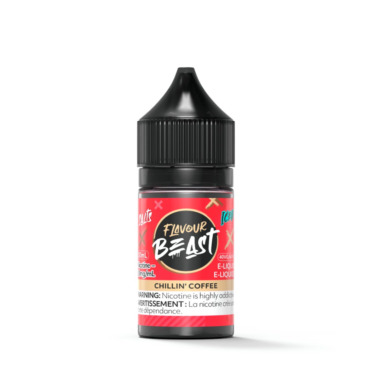 Flavour Beast E-Liquid 30ml 20mg - Chillin' Coffee