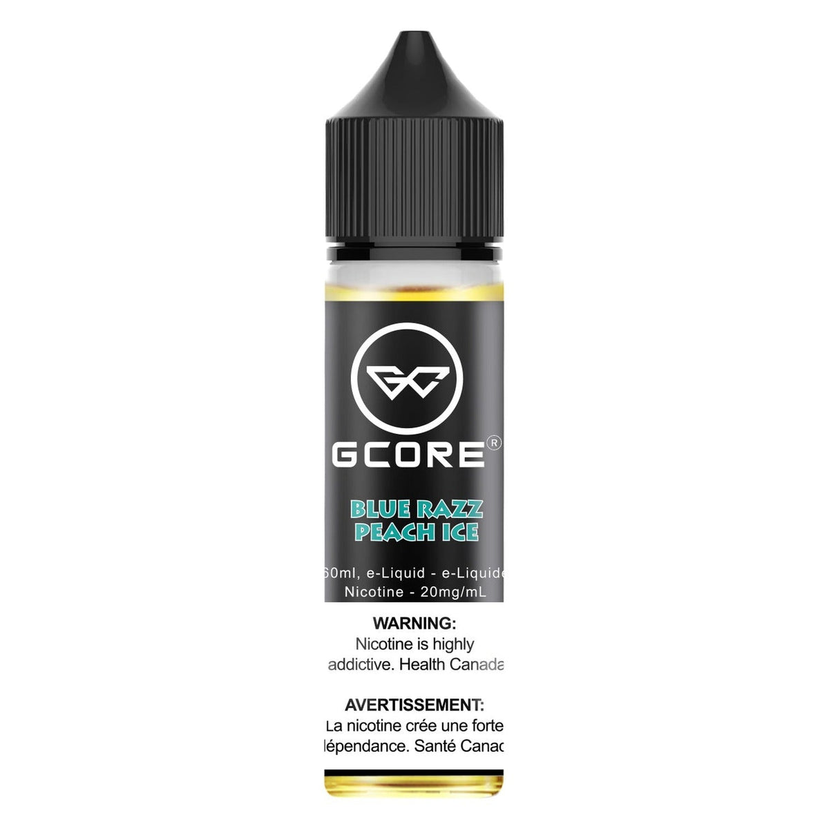 Blue Razz Peach Ice Gcore E-Liquid 60ml 20mg