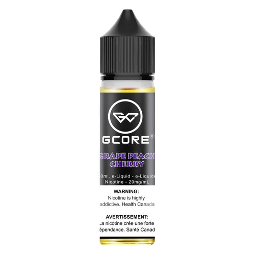 Grape Peach Cherry Gcore E-Liquid 60ml 20mg