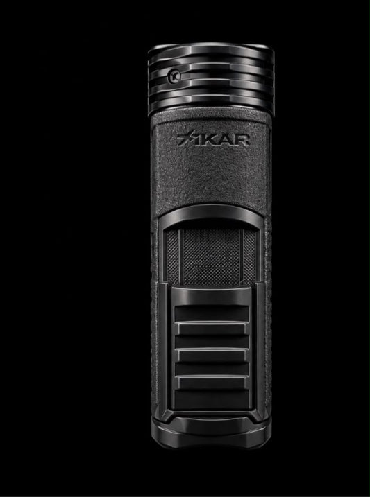 Xikar Tactical Single Flame Jet Lighter Black
