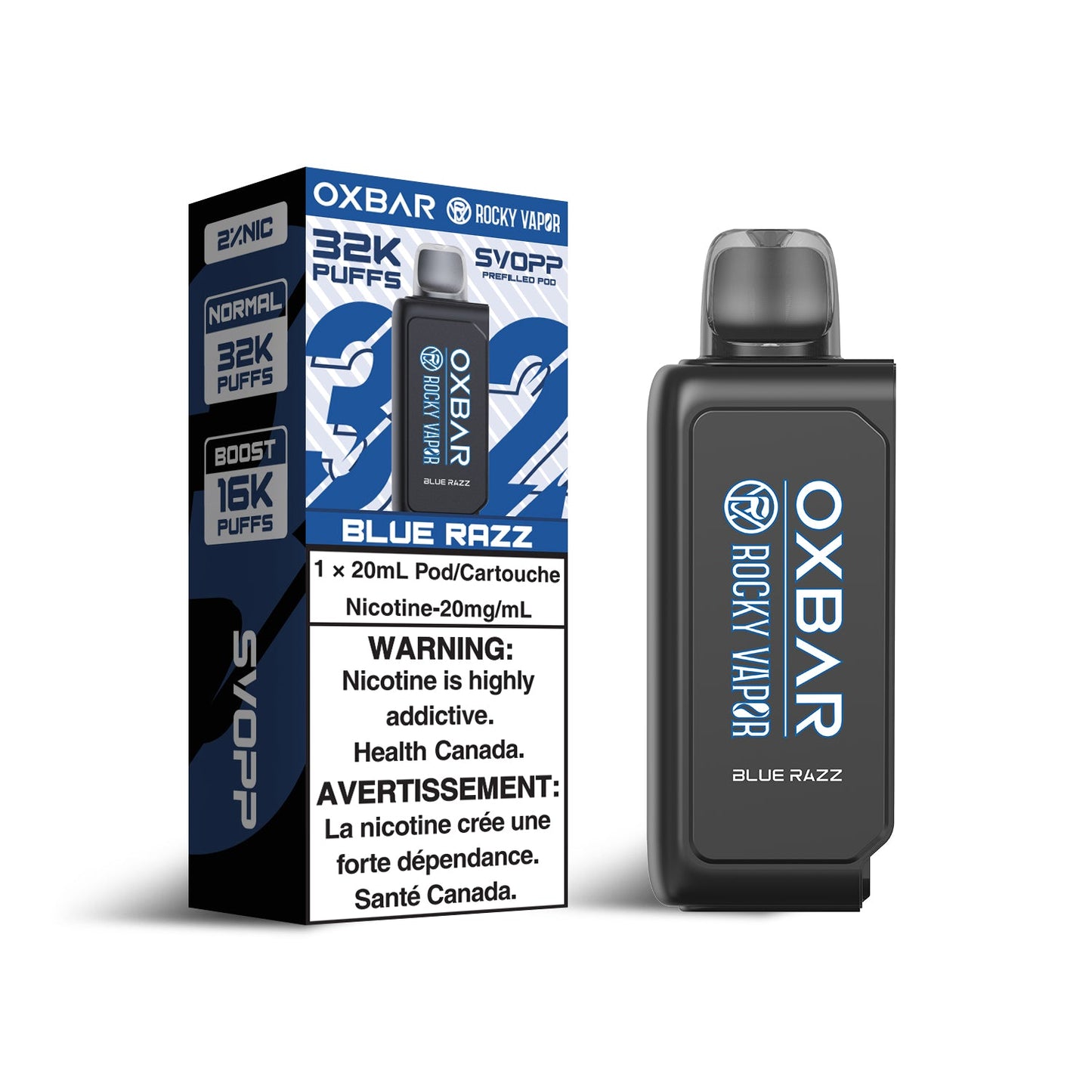 Oxbar SVOPP 32K - Blue Razz (AB)