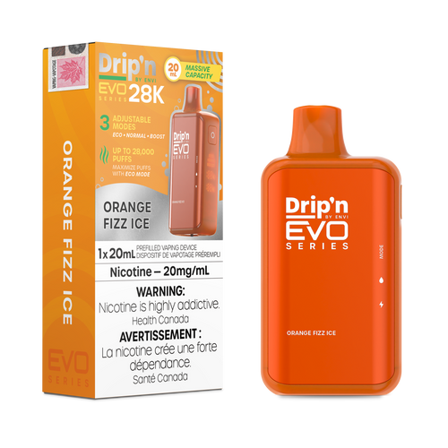 Drip'n by Envi Evo Series 28k Disposable - Orange Fizz Ice (AB)