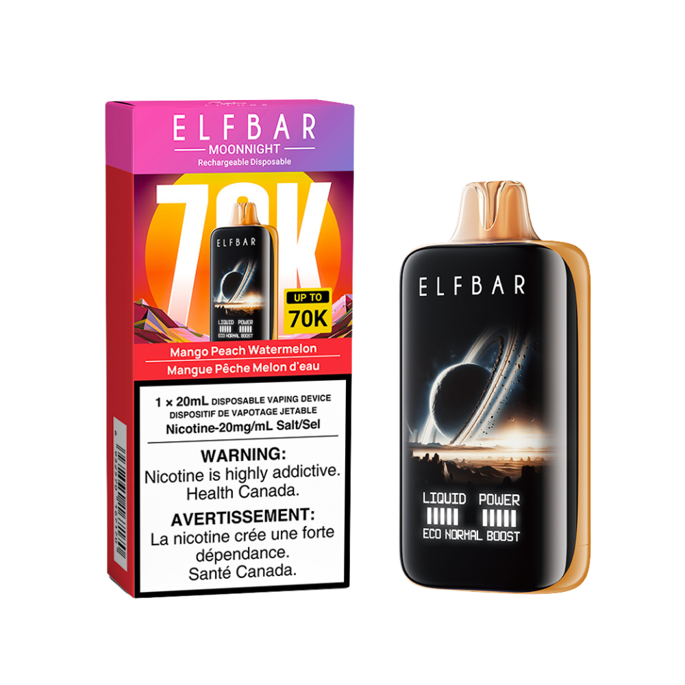 ELF Bar MoonNight Rechargeable Disposable Vape 20mL
