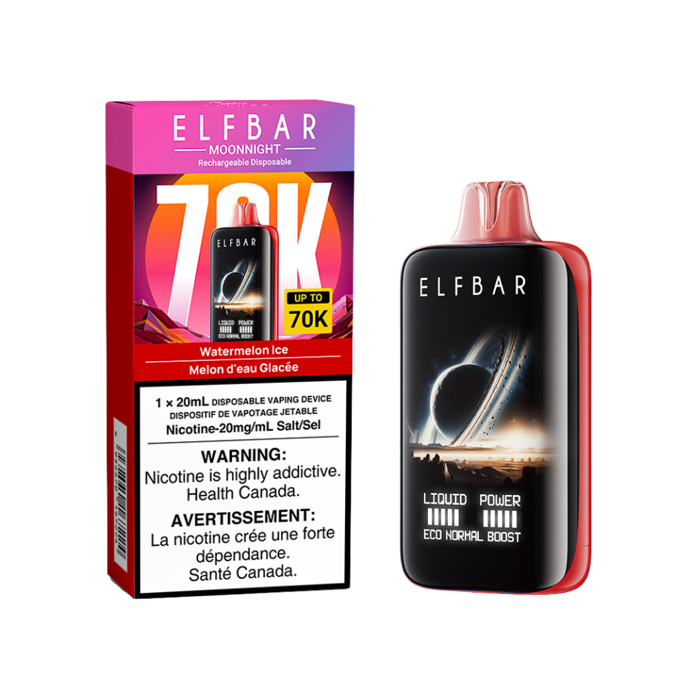 ELF Bar MoonNight Rechargeable Disposable Vape 20mL
