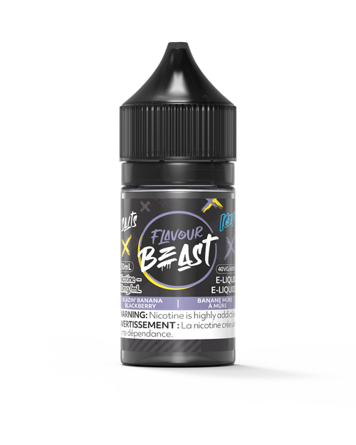 Flavour Beast Salt - Blazin' Banana Blackberry Iced (AB)