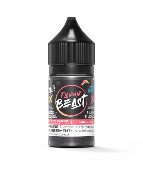 Flavour Beast Salt - STR8 UP Strawberry Banana Iced (AB)