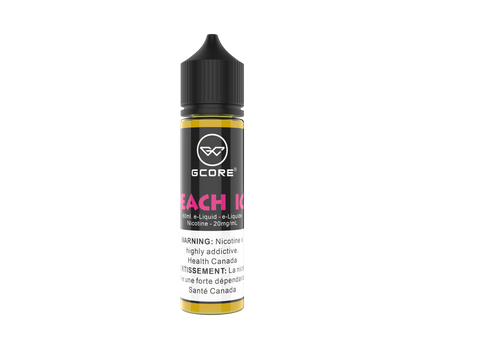 GCORE Salts 60mL - PEACH ICE Salt Nicotine E liquid (AB)