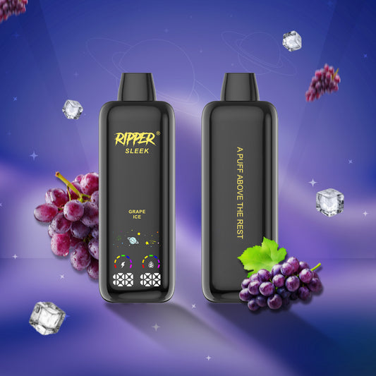 Grape Ice Ripper Sleek 20K Disposable Vape