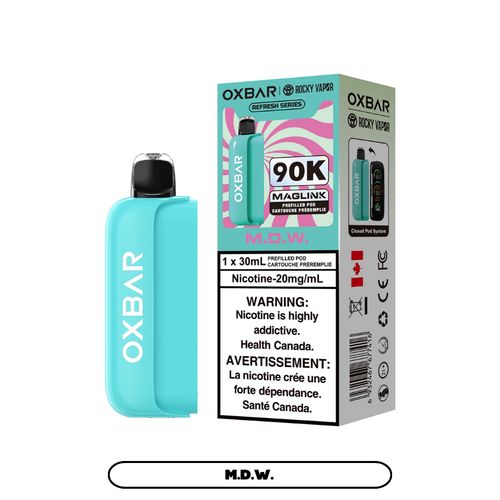 Rocky Vapor Oxbar Maglink Pod 90K - M.D.W.