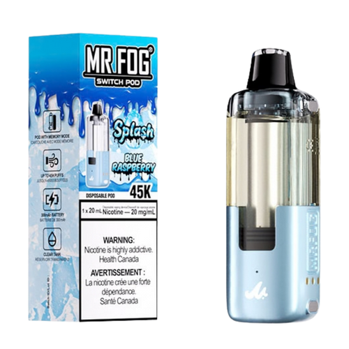 Mr Fog Switch Pod – 45K Puffs – Splash Blue Raspberry