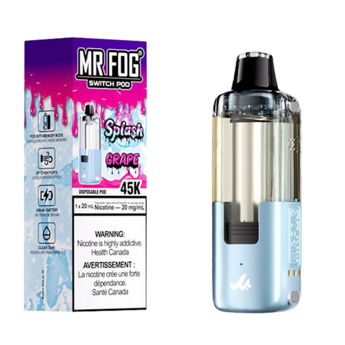Mr Fog Switch Pod – 45K Puffs – Splash Grape
