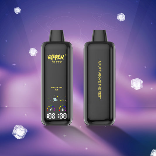 Pink Bomb Ice Ripper Sleek 20K Disposable Vape
