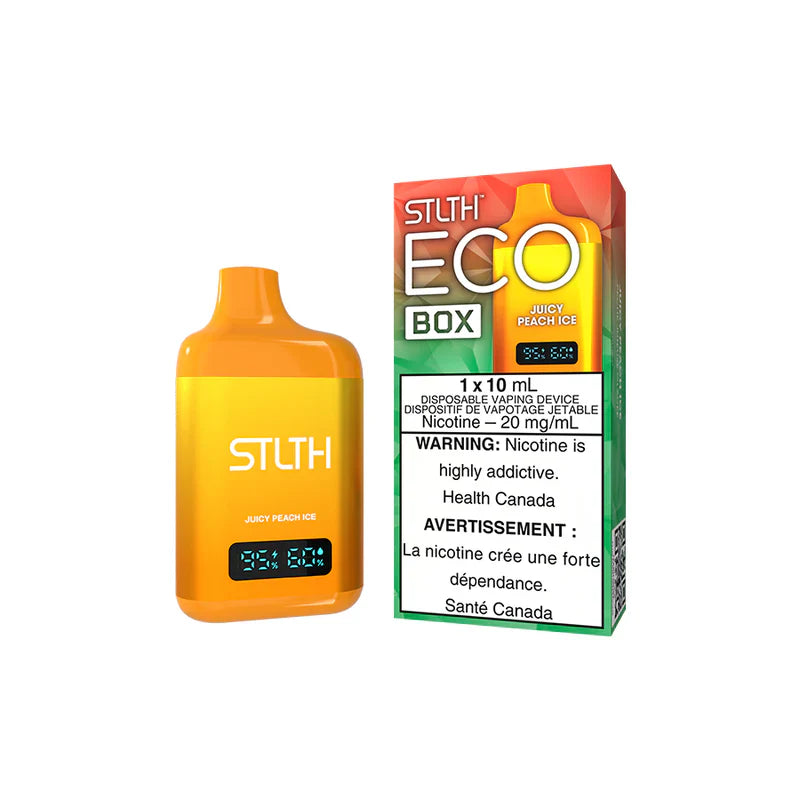 STLTH ECO BOX DISPOSABLE - JUICY PEACH ICE (AB)