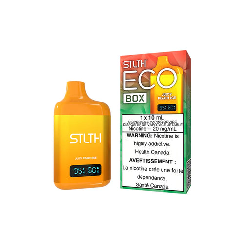 STLTH ECO BOX DISPOSABLE - JUICY PEACH ICE (AB)