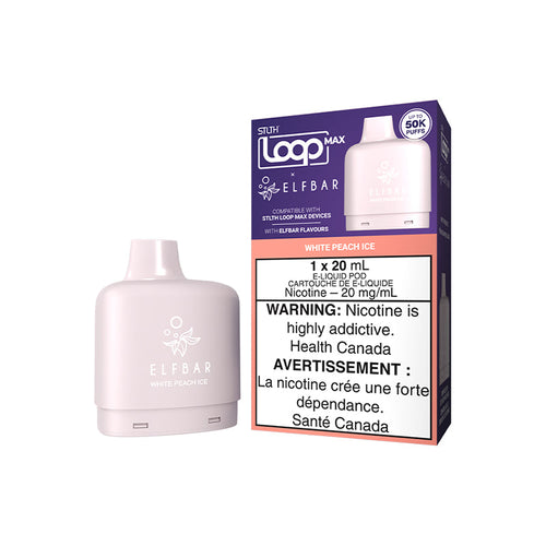 STLTH LOOP MAX x ELFBAR - White Peach Ice