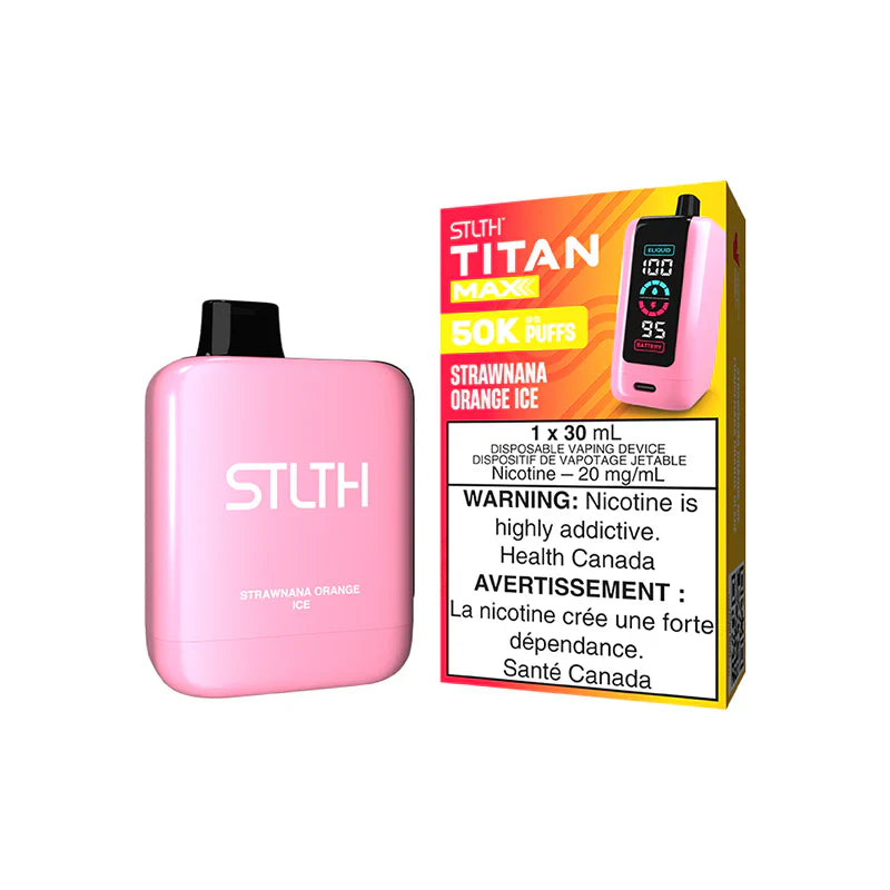 STLTH Titan Max - Strawnana Orange Ice (AB)