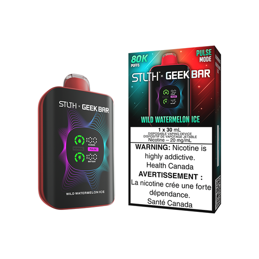 STLTH X Geek Bar 80K - Wild Watermelon Ice Disposable Vape
