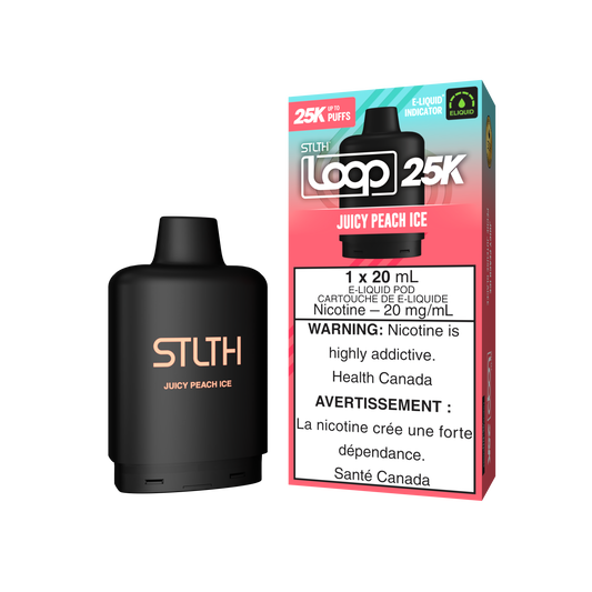 Stlth Loop 25k - Juicy Peach Ice