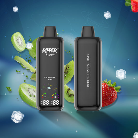 Strawberry Kiwi Ripper Sleek 20K Disposable Vape