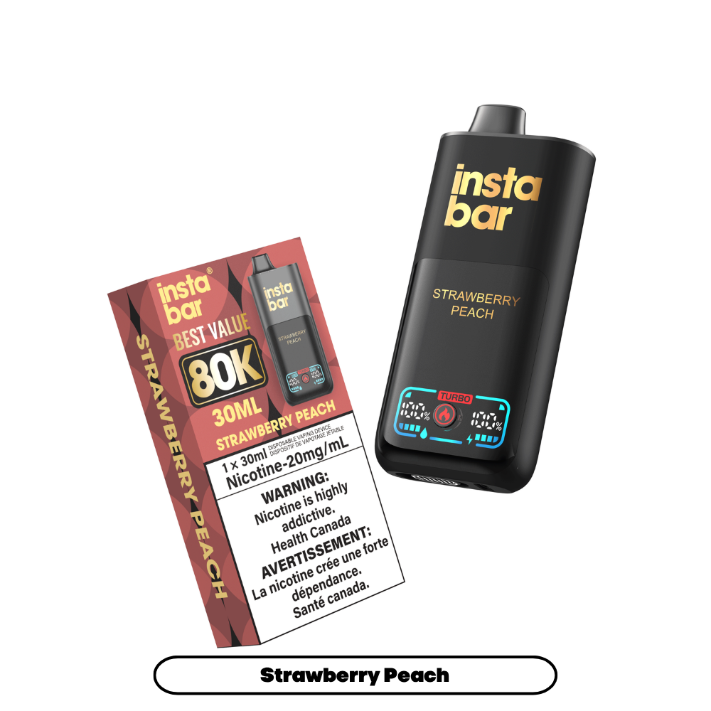 Insta Bar 80K - Strawberry Peach