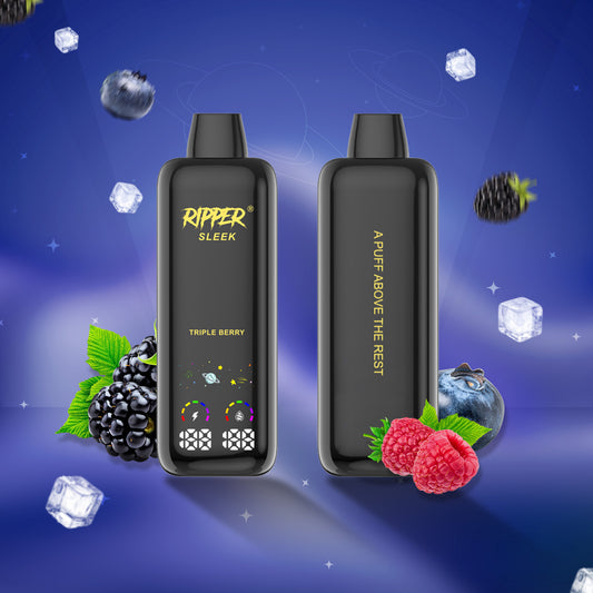 Triple Berry Ripper Sleek 20K Disposable Vape