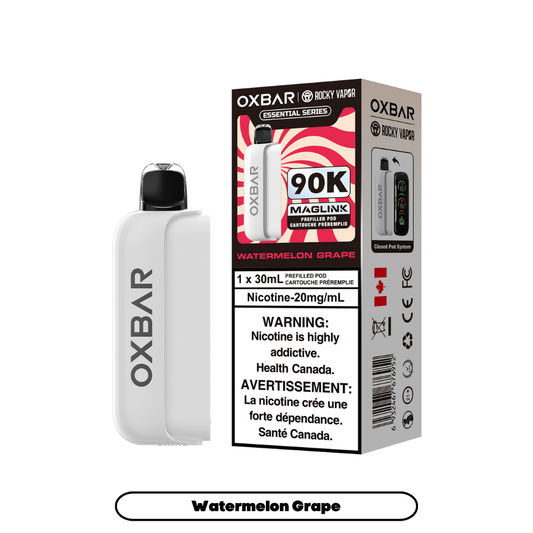 Rocky Vapor Oxbar Maglink Pod 90K - Watermelon Grape