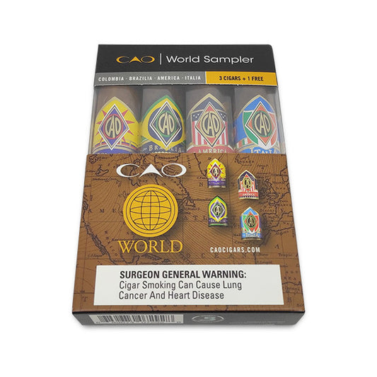 CAO World Sampler 4 Pack