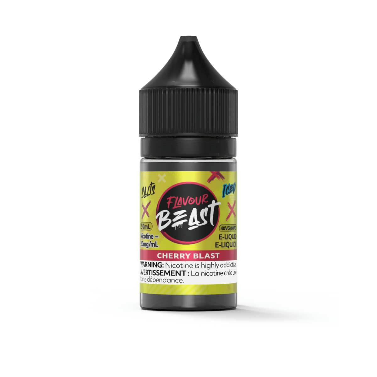 Flavour Beast E-Liquid 30ml 20mg - Cherry Blast Iced