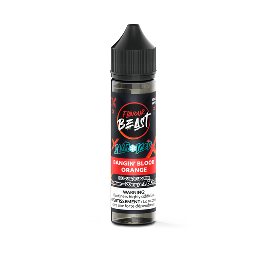 Flavour Beast E-Liquid 60ml 20mg - Bangin' Blood Orange (ICED)