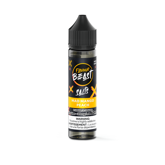 Flavour Beast E-Liquid 60ml 20mg - Mad Mango Peach