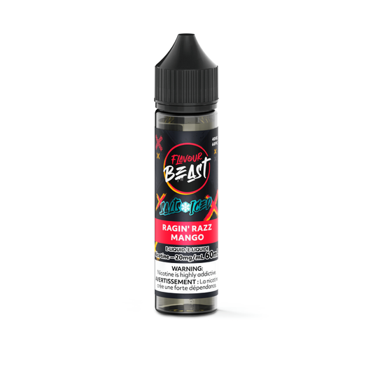 Flavour Beast E-Liquid 60ml 20mg - Ragin' Razz Mango (ICED)