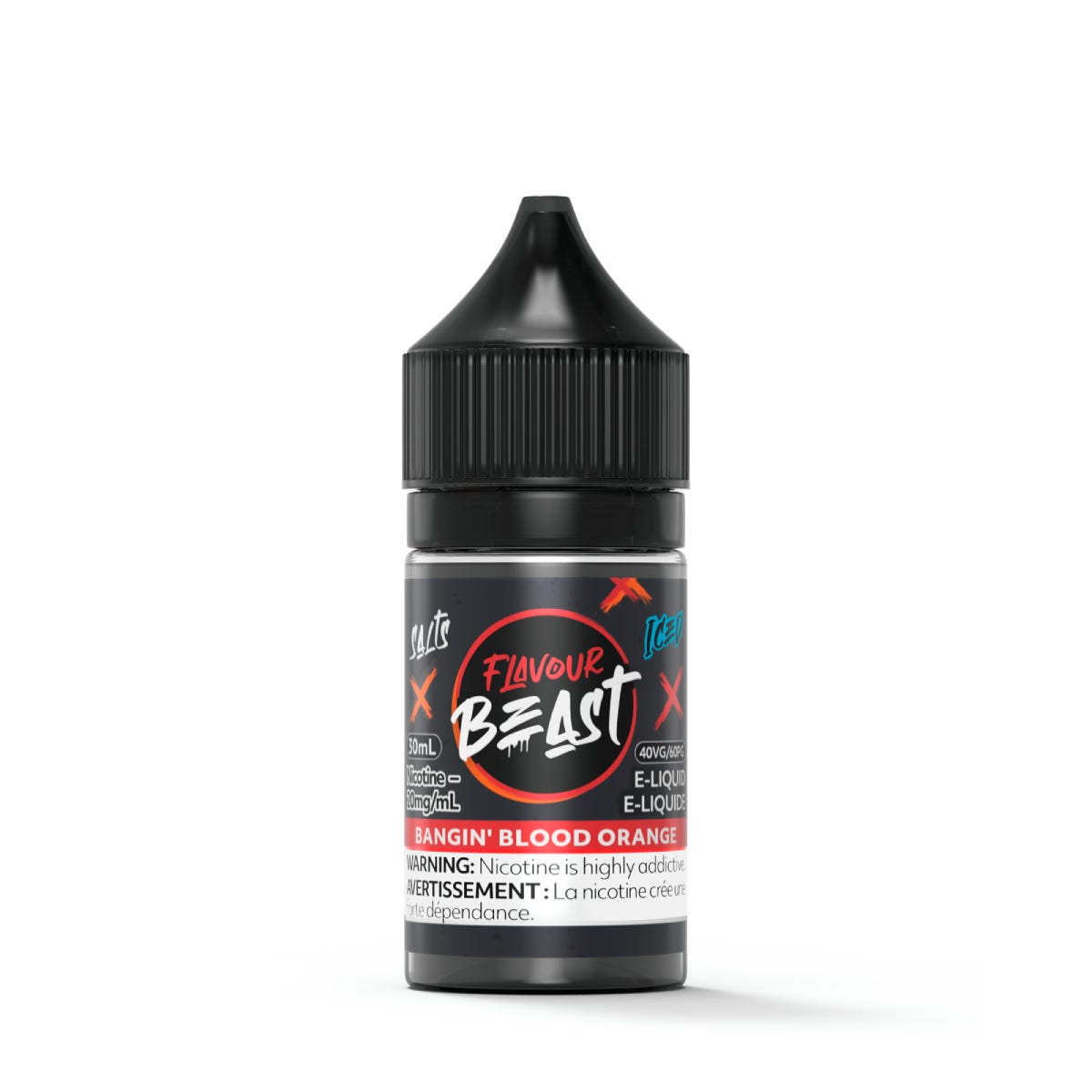 Flavour Beast E-Liquid 30ml 20mg - Bangin' Blood Orange Iced