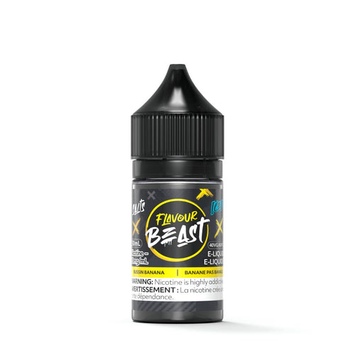 Flavour Beast E-Liquid 30ml 20mg - Bussin Banana Iced