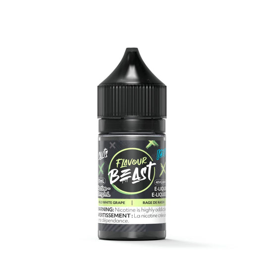 Flavour Beast E-Liquid 30ml 20mg - Wild White Grape Iced