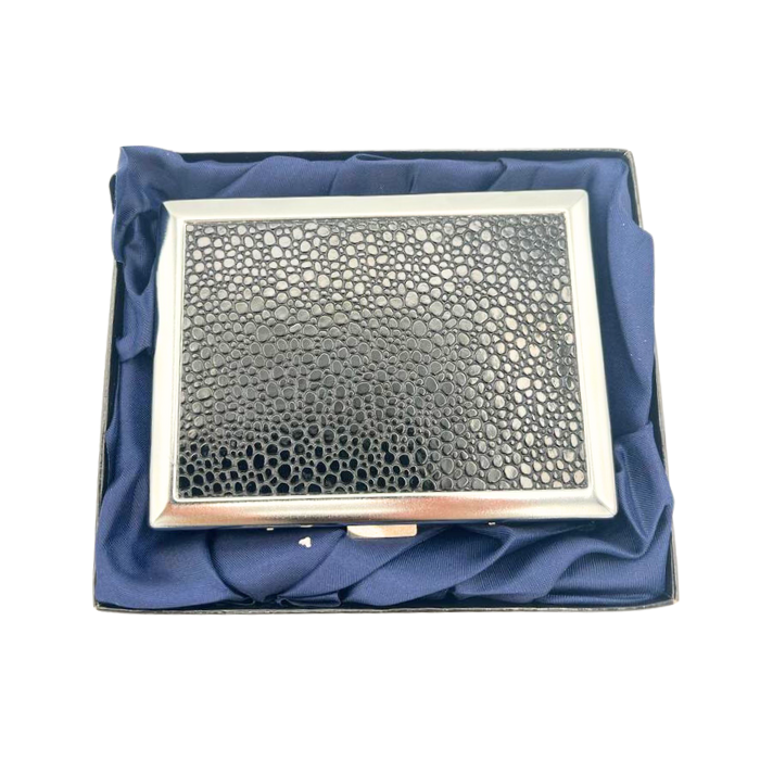 Croc Faux Leather Cigarette Case