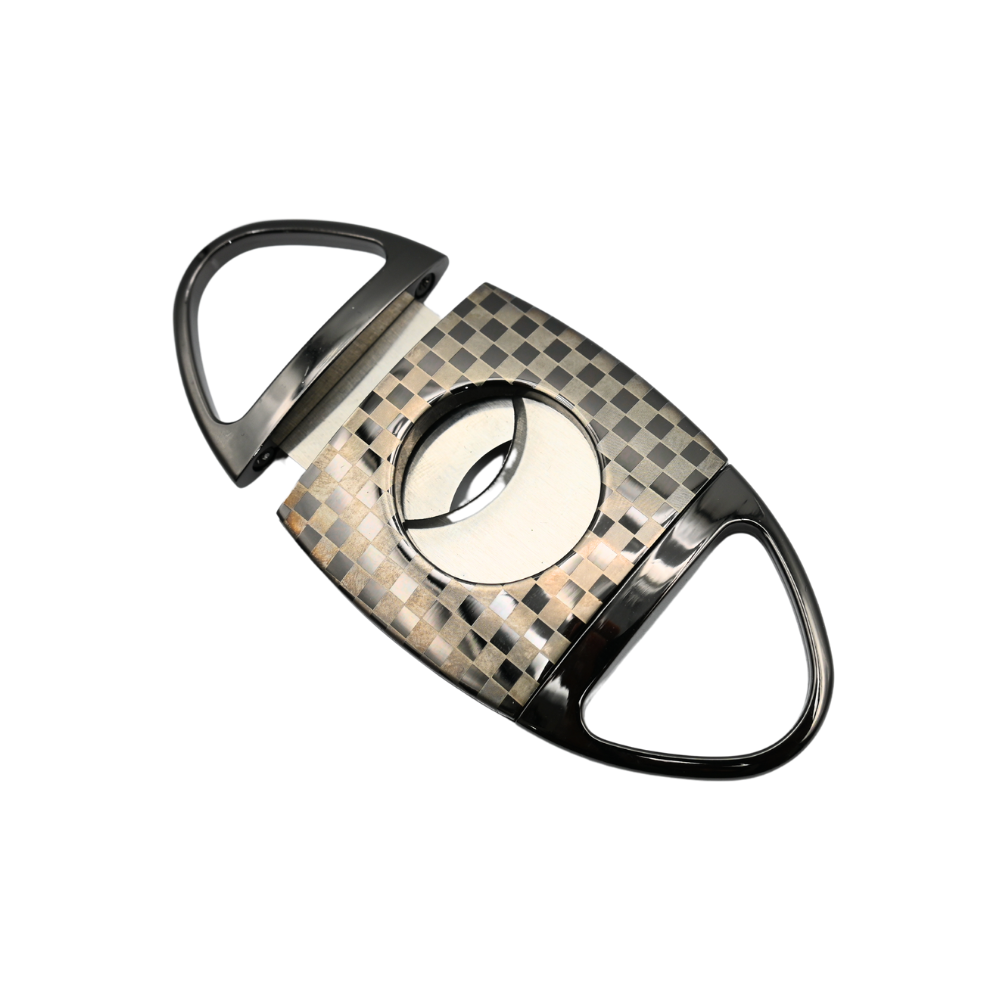 Baloon Cigar Cutter Round Chessboard