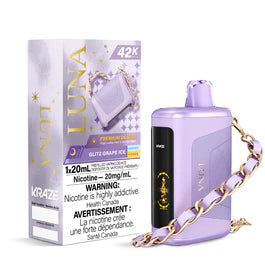 Kraze Luna Rechargeable Disposable Vape 20ml