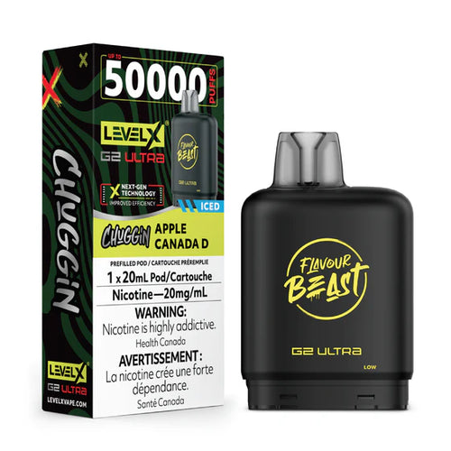 Level X Flavour Beast G2 Ultra - Chuggin Apple Canada D
