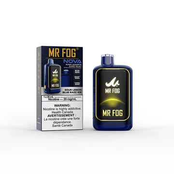 MR FOG NOVA Blue Razz Steezy Sour Lemon Ice (AB)