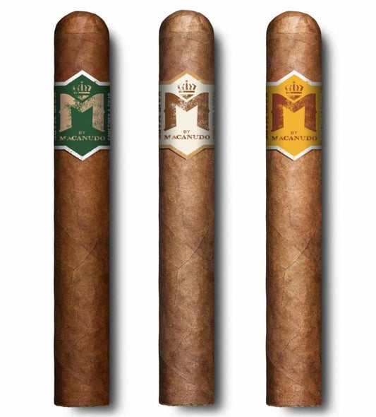 Macanudo M' Robusto Sampler (Honey, Irish Cream, Vanilla Bourbon)